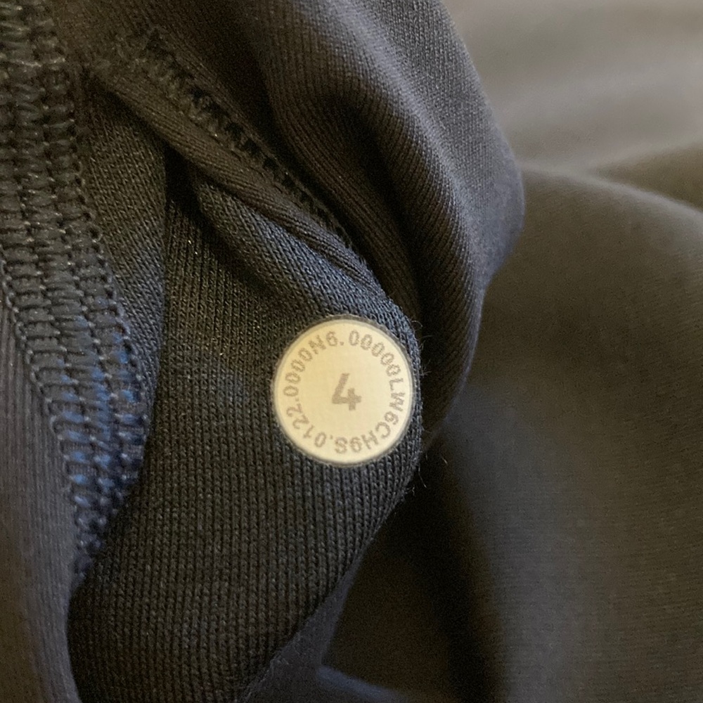 🔥 Lululemon Wunder Under 21” True Navy 4 - Picture 8 of 8